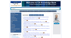 Desktop Screenshot of caknowledgebank.com