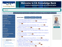 Tablet Screenshot of caknowledgebank.com